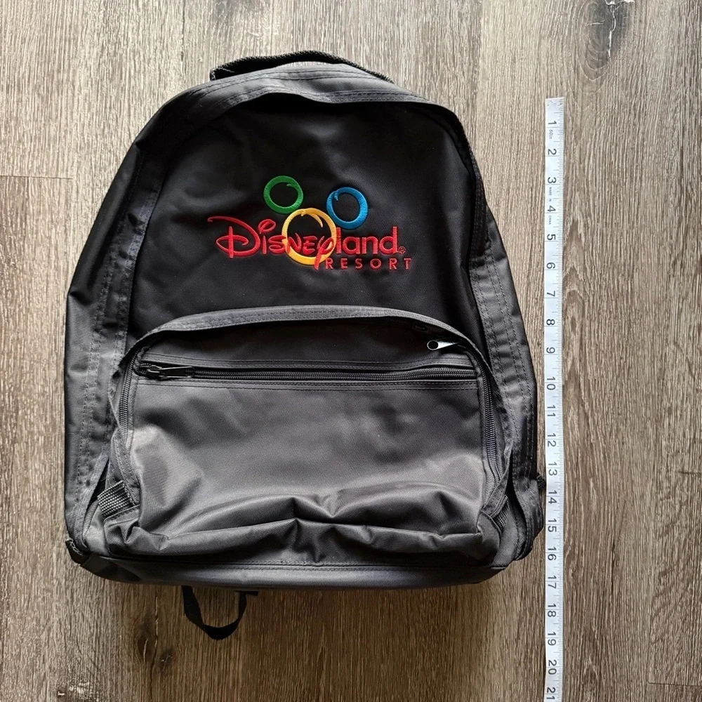 Disney Black and Gray Backpack